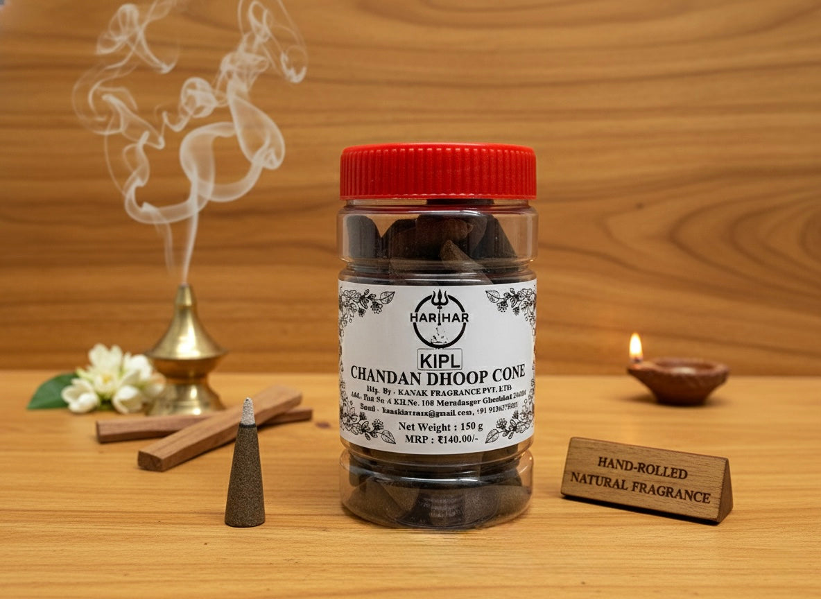 Chandan Dhoop Cone